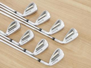 iron_set : ชุดเหล็ก Taylormade M GLOIRE (ปี 2020 รุ่นท๊อปสุด ไกลสุด Japan Spec) มีเหล็ก 5-Pw,Aw,Sw (8 ชิ้น) ก้านเหล็ก NS Pro 820 Flex R