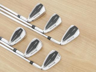 Iron set : Taylormade : ชุดเหล็ก Taylormade Qi (ออกปี 2024 Japan Spec.) มีเหล็ก 5-Pw (6 ชิ้น) ก้านเหล็ก NS Pro 820GH Flex R