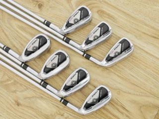 iron_set : ชุดเหล็ก Yamaha Inpres RMX UD+2 (ปี 2016 ตีไกลที่สุด ไกลกว่าเหล็กทั่วไป 2 เบอร์) มีเหล็ก 6-Pw,Aw,As (7 ชิ้น) ก้านกราไฟต์ Fujikura MCI 60 Flex R
