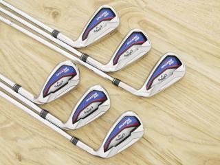 Iron set : Callaway : ชุดเหล็ก Callaway Big Bertha Beta (ใบใหญ่ ตีง่ายมาก) มีเหล็ก 5-Pw (6 ชิ้น) ก้านเหล็ก GS90 S200