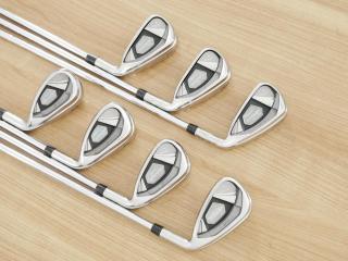 iron_set : ชุดเหล็ก Callaway Rogue Star CF18 (ออกปี 2018 ตีง่าย ไกลมากๆ) มีเหล็ก 5-Pw,Sw (7 ชิ้น) ก้านเหล็ก NS Pro ZELOS 7 Flex S