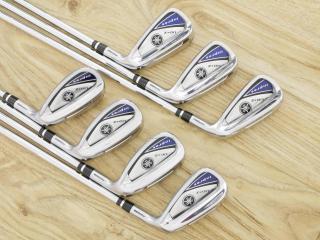 iron_set : ชุดเหล็ก Yamaha Inpres UD+2 (ออกปี 2019 ตีไกลที่สุด ไกลกว่าเหล็กทั่วไป 2 เบอร์ หน้าเด้ง COR 0.822) มีเหล็ก 7-Pw,Aw,As,Sw (7 ชิ้น) ก้านเหล็ก NS Pro Zelos 7 Flex S