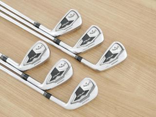 iron_set : ชุดเหล็ก Callaway APEX Forged (ปี 2020) มีเหล็ก 5-Pw (6 ชิ้น) ก้านเหล็ก NS Pro MODUS 105 Flex S