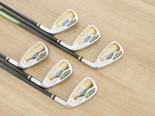 iron_set : **ก้าน 3 ดาว** ชุดเหล็ก Honma Beres IE-01 (ใบใหญ่ ลอยง่าย เหมาะกับซีเนียร์) มีเหล็ก 5-10 (6 ชิ้น) ก้าน ARMRQ 6 (45) Flex R (3 ดาว)