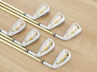 iron_set : ชุดเหล็ก Honma Beres IS-03 (ปี 2015 หน้าเด้ง Forged) มีเหล็ก 6-11,Aw (7 ชิ้น เทียบเท่า 4-Pw) ก้าน ARMRQ 8 (49) FLex R (2 ดาว)