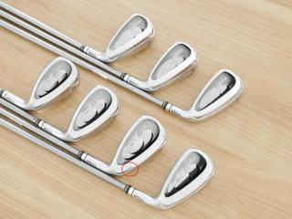 iron_set : ชุดเหล็กกระเทย PRGR Egg PC (รุ่นปี 2019 ตีง่ายและไกลมากๆ โกงสุดๆ) มีเหล็ก 7-Pw,Aw,As,Sw (7 ชิ้น) ก้านกราไฟต์ M-37 Flex R