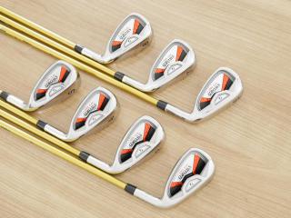 Iron set : Katana : ชุดเหล็ก Katana Sword ATC-589a (หน้าเด้ง) มีเหล็ก 6-Pw,Aw,Sw (7 ชิ้น) ก้านกราไฟต์ Fujikura Speeder 589 Flex R