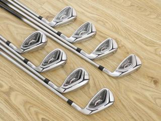 Iron set : Titleist : ชุดเหล็ก Titleist VG3 Type D Forged (รุ่นล่าสุด ปี 2019 Japan Spec. ตีง่ายและไกลที่สุดของ Titleist) มีเหล็ก 6-Pw,Aw,As,Sw (8 ชิ้น) ก้านกราไฟต์ Flex R