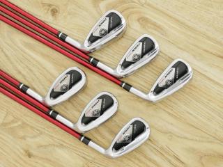 iron_set : ชุดเหล็ก Yamaha Inpres RMX UD+2 (ปี 2016 ตีไกลที่สุด ไกลกว่าเหล็กทั่วไป 2 เบอร์) มีเหล็ก 7-Pw,Aw,As (6 ชิ้น) ก้านกราไฟต์ Mitsubishi Bassara i50xct Flex Lite (R2)