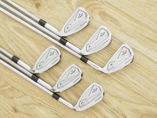 iron_set : ชุดเหล็ก Callaway X Forged มีเหล็ก 5-Pw (6 ชิ้น) ก้านเหล็ก KBS Tour 120 Flex S