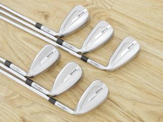 Iron set : Ping : ชุดเหล็ก Ping G700 (ปี 2019 Japan Spec. ใบใหญ่ ง่ายที่สุด ไกลที่สุดของ Ping) มีเหล็ก 6-Pw,Aw (6 ชิ้น) ก้านเหล็ก NS Pro 950 Flex R
