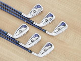 Iron set : Yamaha : ชุดเหล็ก Yamaha Inpres UD+2 (ออกปี 2019 ตีไกลที่สุด ไกลกว่าเหล็กทั่วไป 2 เบอร์ หน้าเด้ง COR 0.822) มีเหล็ก 6-Pw,Aw (6 ชิ้น) ก้านกราไฟต์ Flex SR