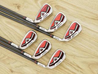 iron_set : ชุดเหล็ก Maruman Red-V II (ใบใหญ่ ตีง่าย ไกล) มีเหล็ก 5-Pw (6 ชิ้น) ก้านกราไฟต์ Flex R
