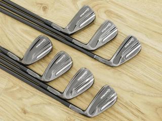 iron_set : ชุดเหล็ก Taylormade P790 Black (ตัวท้อปสุด ออกปี 2018) มีเหล็ก 4-Pw (7 ชิ้น) ก้านเหล็ก Dynamic Gold 105 S300