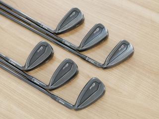 Iron set : Ping : ชุดเหล็ก Ping G710 (ปี 2021 Japan Spec. ใบใหญ่ ง่ายที่สุด ไกลที่สุดของ Ping) มีเหล็ก 5-Pw (6 ชิ้น) ก้านกราไฟต์ Tour AD 65 II Flex R