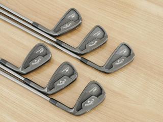 Iron set : Callaway : ชุดเหล็ก Callaway X Forged Star Black Limited (ออกปี 2021 หายากมากๆ) มีเหล็ก 5-Pw (6 ชิ้น) ก้านเหล็ก NS Pro Modus 105 Flex S