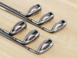 Iron set : Maruman : ชุดเหล็กกระเทย Maruman Shuttle i3000x มีเหล็ก 6-10,Pw (6 ชิ้น เทียบเท่า 5-Pw) ก้านกราไฟต์ Flex SR 