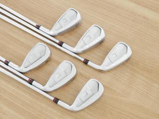 Iron set : Daiwa : ชุดเหล็ก Daiwa OnOff AKA (ออกปี 2022 ตีง่าย ไกล หน้าเด้ง บางเพียง 1.9 มิล) มีเหล็ก 5-Pw (6 ชิ้น) ก้านเหล็ก KBS Tour Lite 100 Flex S