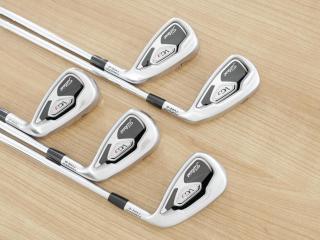 Iron set : Titleist : ชุดเหล็ก Titleist VG3 Type D Forged (ปี 2017 Japan Spec. ตีง่ายและไกลที่สุดของ Titleist) มีเหล็ก 6-Pw (5 ชิ้น) ก้านเหล็ก NS Pro 950 Flex S