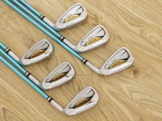 Iron set : Honma : ชุดเหล็ก Honma Beres IE-06 (ปี 2019 เหมาะกับซีเนียร์) มีเหล็ก 6-11 (6 ชิ้น) ก้าน ARMRQ X (43) Flex R (2 ดาว)