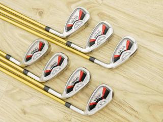 Iron set : Katana : ชุดเหล็ก Katana Sword ATC-589a (หน้าเด้ง) มีเหล็ก 6-Pw,Aw,Sw (7 ชิ้น) ก้านกราไฟต์ Fujikura Speeder 589 Flex SR