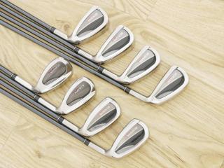 Iron set : Maruman : ชุดเหล็ก Maruman EXIM Nano II มีเหล็ก 5-Pw,Aw,Sw (8 ชิ้น) ก้านกราไฟต์ Flex R