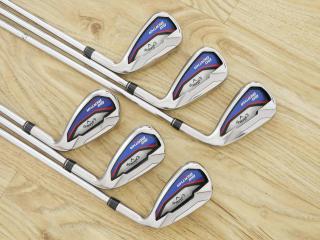 iron_set : ชุดเหล็ก Callaway Big Bertha Beta (ใบใหญ่ ตีง่ายมาก) มีเหล็ก 5-Pw (6 ชิ้น) ก้านเหล็ก GS90 S200
