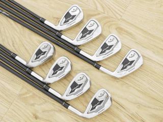 iron_set : ชุดเหล็ก Callaway APEX Forged (ออกปี 2019) มีเหล็ก 5-Pw,Aw,Sw (8 ชิ้น) ก้านกราไฟต์ Fujikura Speeder Evolution Flex R