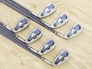 iron_set : ชุดเหล็ก Maruman Majesty Royal SP (รุ่นท๊อปสุด ตีง่าย เด้ง ไกลมากๆ) มีเหล็ก 5-10,Pw (7 ชิ้น ระยะเทียบเท่า 4-Pw) ก้านกราไฟต์ Flex R