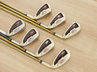 iron_set : ชุดเหล็ก Tsuruya AXEL Gold Premium II (รุ่นปี 2017 ของใหม่ 6 หมื่นกว่าบาท หน้าเด้งสุดๆ ไกลสุดๆๆ) มีเหล็ก 7-Pw,Aw,As,Sw (7 ชิ้น ครบเซ็ต) ก้านกราไฟต์ Flex R