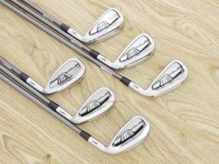 Iron set : Bridgestone : ชุดเหล็ก Bridgestone JGR Hybrid Forged (ตีไกลกว่าตัวอื่น 2 เบอร์) มีเหล็ก 7-P1,P2,Aw (6 ชิ้น) ก้านกราไฟต์ Fujikura Air Speeder (R)
