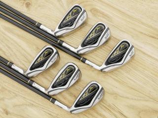 Iron set : Mizuno : ชุดเหล็ก Mizuno JPX AD มีเหล็ก 5-Pw (6 ชิ้น) ก้านกราไฟต์ Flex R
