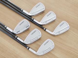 iron_set : ชุดเหล็ก Maruman Majesty Conquest (รุ่นท๊อปสุด ออกปี 2022 ของใหม่ 6 หมื่นบาท) มีเหล็ก 6-Pw,Pa (6 ชิ้น) ก้านกราไฟต์ Flex SR