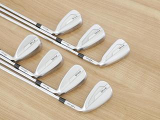 Iron set : Ping : ชุดเหล็ก Ping G700 (ปี 2019 Japan Spec. ใบใหญ่ ง่ายที่สุด ไกลที่สุดของ Ping) มีเหล็ก 6-Pw,Aw,Sw (7 ชิ้น) ก้านเหล็ก NS Pro ZELOS 6 Flex R