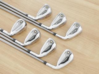 iron_set : ชุดเหล็ก Taylormade Gloire (รุ่นท๊อปสุด Japan Spec. ใบใหญ่ ตีง่าย ไกล) มีเหล็ก 6-Pw,Aw,Sw (7 ชิ้น) ก้านกราไฟต์ Flex SR