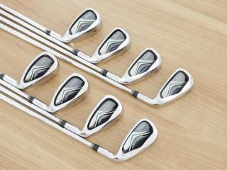 Iron set : Tourstage : ชุดเหล็ก Tourstage PHYZ (ซีรี่ย์ท๊อป ใบใหญ่ ตีง่าย ไกล) มีเหล็ก 5-Pw,Aw,Sw (8 ชิ้น) ก้านเหล็ก NS Pro 900 Flex S