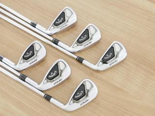 Iron set : Callaway : ชุดเหล็ก Callaway APEX DCB Forged (ปี 2022) มีเหล็ก 5-Pw (6 ชิ้น) ก้านเหล็ก NS Pro ZELOS 7 Flex S