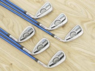 Iron set : Ping : ชุดเหล็ก Ping G (ปี 2016) มีเหล็ก 5-Pw (6 ชิ้น) ก้านกราไฟต์ Ping CFS J50 Flex R