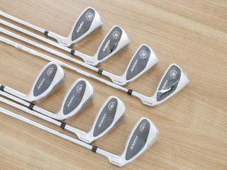 Iron set : Yamaha : **ของใหม่ ยังไม่แกะพลาสติก**  ชุดเหล็ก Yamaha RMX VD40 (ออกปี 2022 ตีไกลและง่ายมากๆๆ ค่า MOI สูงสุด) มีเหล็ก 5-Pw,Aw,Sw (8 ชิ้น) ก้านเหล็ก NS Pro 850 NEO Flex R