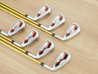 Iron set : Katana : ชุดเหล็ก Katana Sword ATC-589a (หน้าเด้ง) มีเหล็ก 6-Pw,Aw,Sw (7 ชิ้น) ก้านกราไฟต์ Fujikura Speeder 589 Flex R