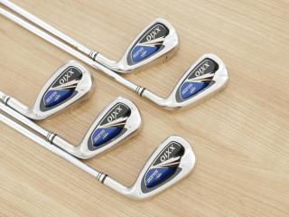 Iron set : XXIO : ชุดเหล็ก XXIO 8 (ใบใหญ่ ตีง่าย ไกล) มีเหล็ก 6-Pw (5 ชิ้น) ก้านเหล็ก NS Pro 900 Flex R