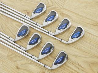 Iron set : Callaway : ชุดเหล็ก Callaway X-16 มีเหล็ก 3-Pw (8 ชิ้น) ก้านเหล็ก NS Pro 950 Flex S