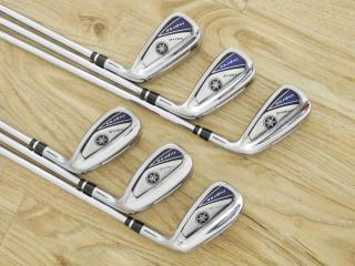 iron_set : ชุดเหล็ก Yamaha Inpres UD+2 (ออกปี 2019 ตีไกลที่สุด ไกลกว่าเหล็กทั่วไป 2 เบอร์ หน้าเด้ง COR 0.822) มีเหล็ก 7-Pw,Aw,As (6 ชิ้น) ก้านเหล็ก NS Pro Zelos 7 Flex S