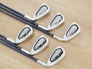 iron_set : ชุดเหล็ก Mizuno JPX E500 Ti-Face มีเหล็ก 5-Pw (6 ชิ้น) ก้านกราไฟต์ Flex R