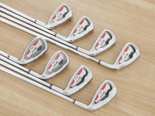 Iron set : Other Brand : ชุดเหล็ก Srixon GIE (ใบใหญ่ ตีง่าย) มีเหล็ก 5-Pw,Aw,Sw (8 ชิ้น) ก้านเหล็ก NS Pro 950 Flex R