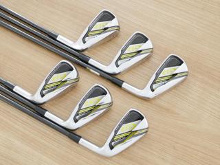 Iron set : Tourstage : ชุดเหล็ก Tourstage X-Blade GR (ใบใหญ่ ตีง่าย) มีเหล็ก 5-Pw (6 ชิ้น) ก้านกราไฟต์ Tour AD B14-03i Flex S