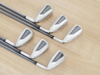 iron_set : ชุดเหล็ก Taylormade Stealth HD (ออกปี 2022 Japan Spec. ใบใหญ่มาก ตีง่ายสุดๆ) มีเหล็ก 6-Pw,Aw (6 ชิ้น) ก้านกราไฟต์ Mitsubishi Tensei TM60 Flex S