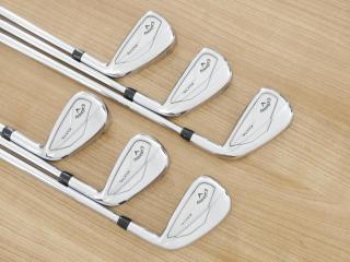 iron_set : ชุดเหล็ก Callaway ELYTE (ออกปี 2025 ตีง่ายมาก ไกล Japan Spec.) มีเหล็ก 5-Pw (6 ชิ้น) ก้านเหล็ก Project X 5.5 Flex S