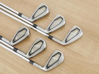 Iron set : Other Brand : ชุดเหล็ก Srixon ZXi5 i-Forged Black Chrome (หายาก ออกปี 2024) มีเหล็ก 5-Pw (6 ชิ้น) ก้านเหล็ก NS Pro Modus 115 Flex S