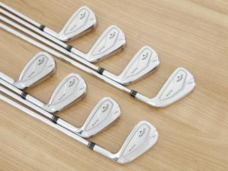 Iron set : Callaway : ชุดเหล็ก Callaway ELYTE Max Fast (ออกปี 2025 ตีง่ายมาก ไกล Japan Spec.) มีเหล็ก 6-Pw,Aw,Gw,Sw (8 ชิ้น) ก้านเหล็ก NS Pro ZELOS 7 Flex S